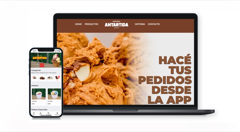 Helados Antártida
